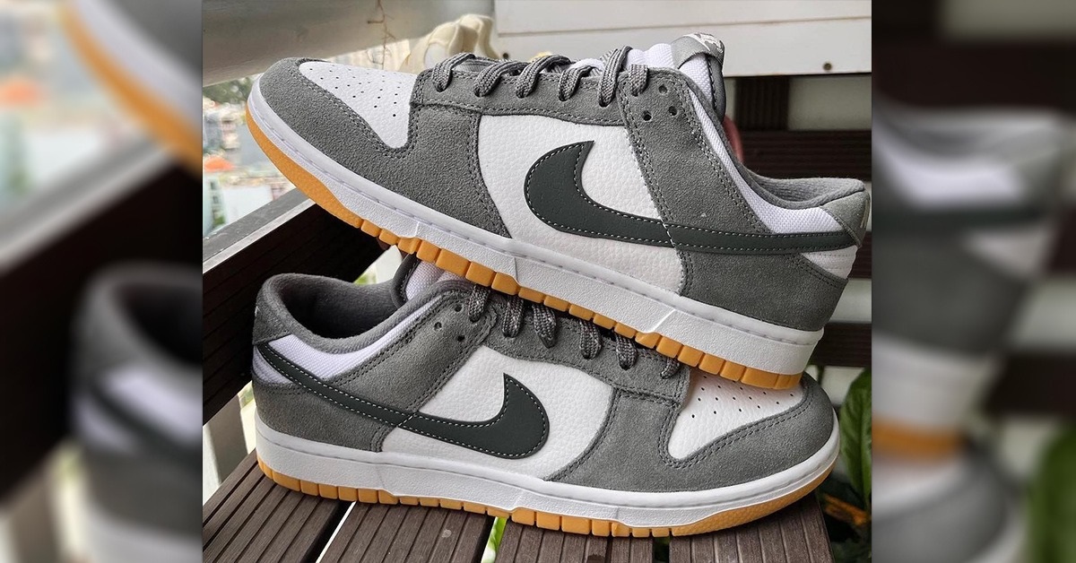 Grey nike dunks online